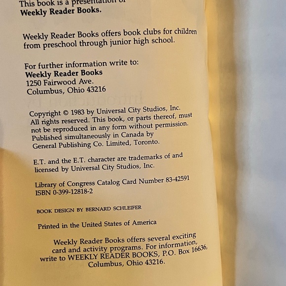 E.T. Book - Picture 4 of 4